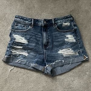 pacsun denim shorts